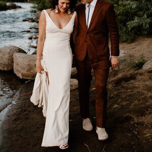 Leona by Watters Silk Wedding Dress